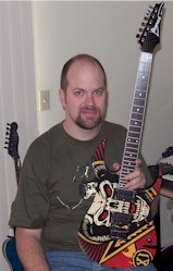 Peter Teipe, winner of the Ozzfest Guitar